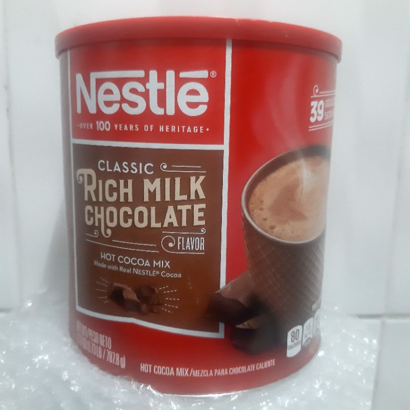 Bột cacao Nestle Hot Cocoa Mix hộp 787,8g