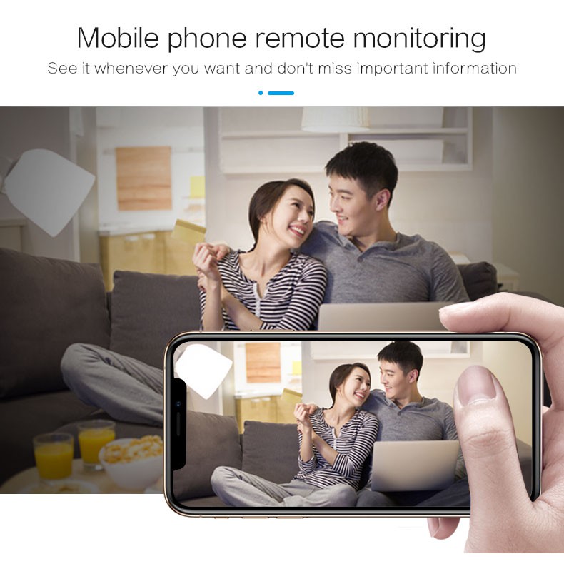 Camera ip mini Intellhawk A11 FullHD 1080P siêu nét tích hợp cảm biến ngày đêm để bật đèn hồng ngoại tự động | BigBuy360 - bigbuy360.vn