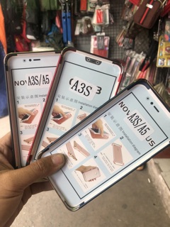 Ốp lưng oppo A3s xi bóng ráp 2 đầu