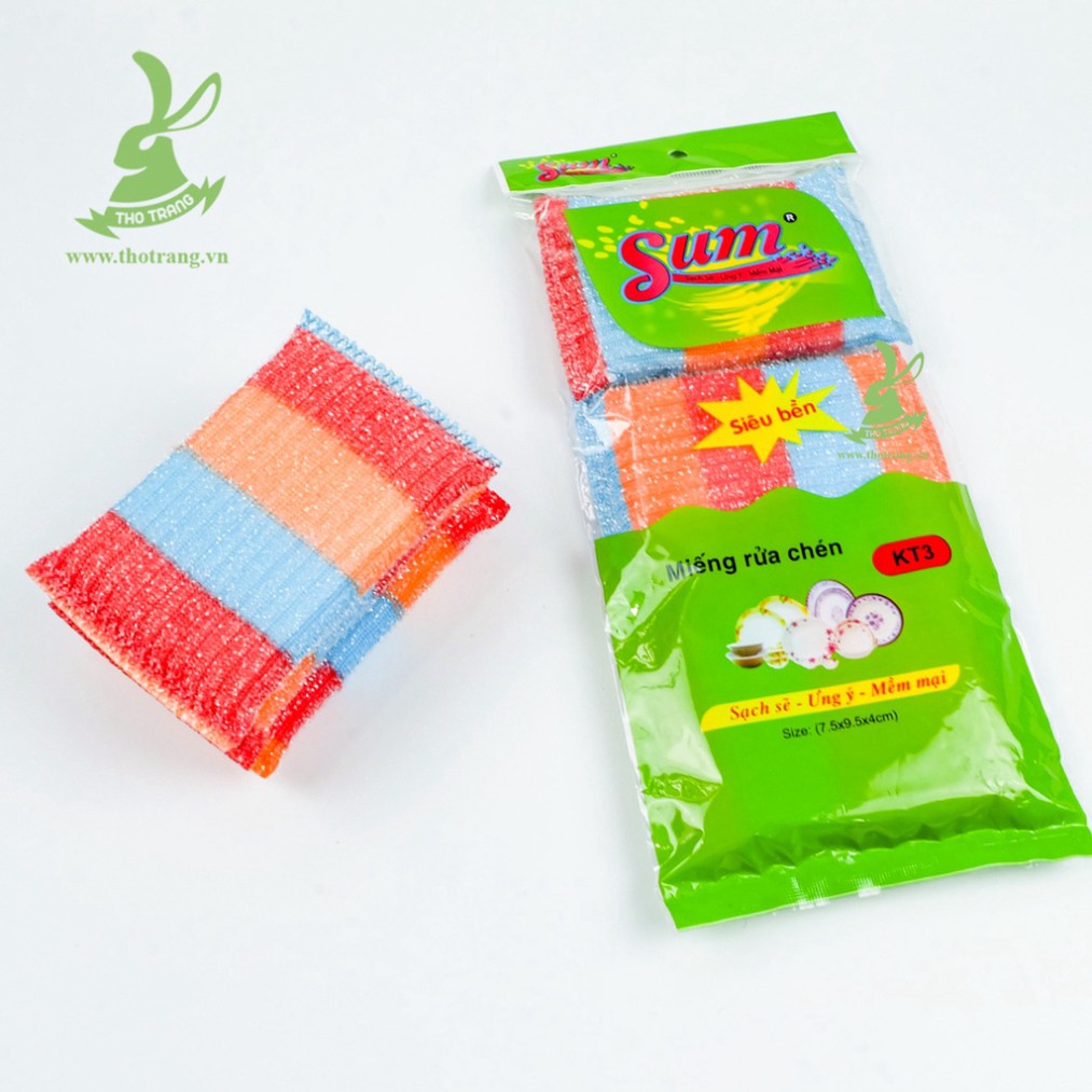 Miếng rửa chén, bùi nhùi rửa chén Sum
