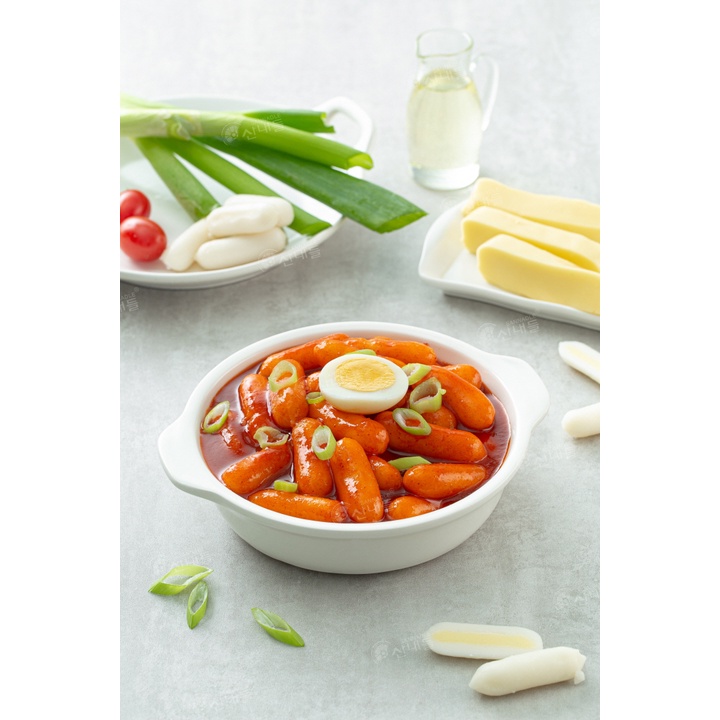 0,5 KG Bánh gạo TOKBOKKI Nhân Phô Mai Hàn Quốc