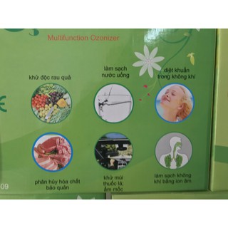 Máy khử độc thực phẩm ozomax
