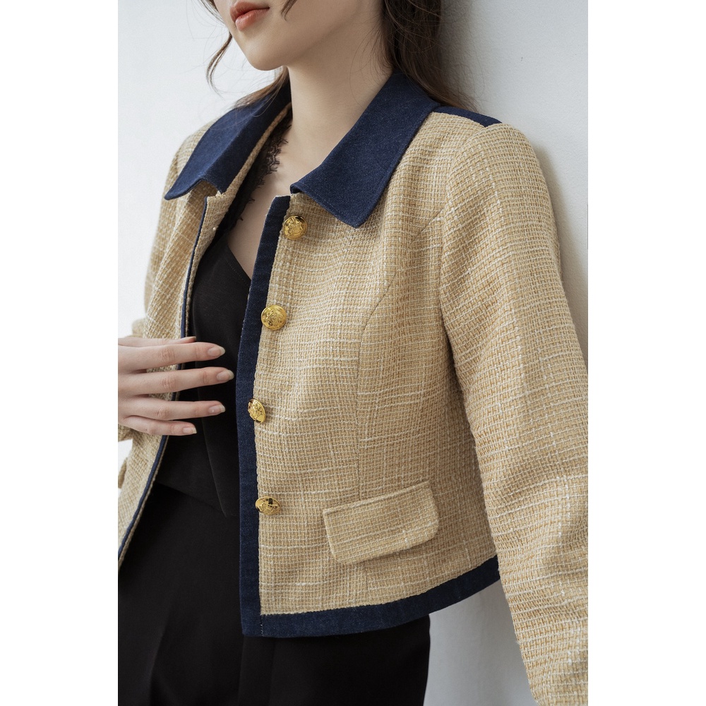 Áo Jacket Charlie cao cấp HESTIA đủ size, thiết kế sang trọng CHA01 | BigBuy360 - bigbuy360.vn