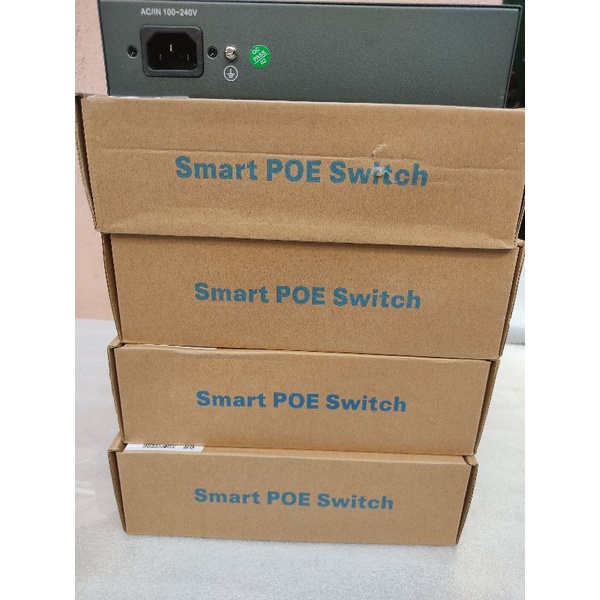 🍀🍀Bộ Chia Mạng Switch POE 6 Cổng Gigabit hỗ trợ PoE chuẩn AT ( 4 Cổng PoE +)