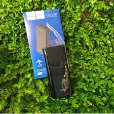 ✅Nowship - sạc pin dự phòng hoco j45-10000mah vỏ nhôm có đèn LED báo dung lượng pin sạc nhanh chính hãng