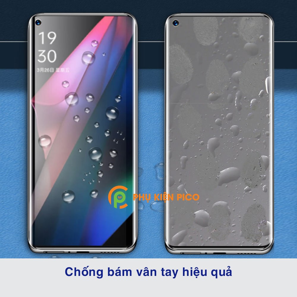 Dán màn hình Find X3 Pro PPF cao cấp dẻo vân mờ chống bám vân tay - Dán dẻo Oppo Find X3 Pro