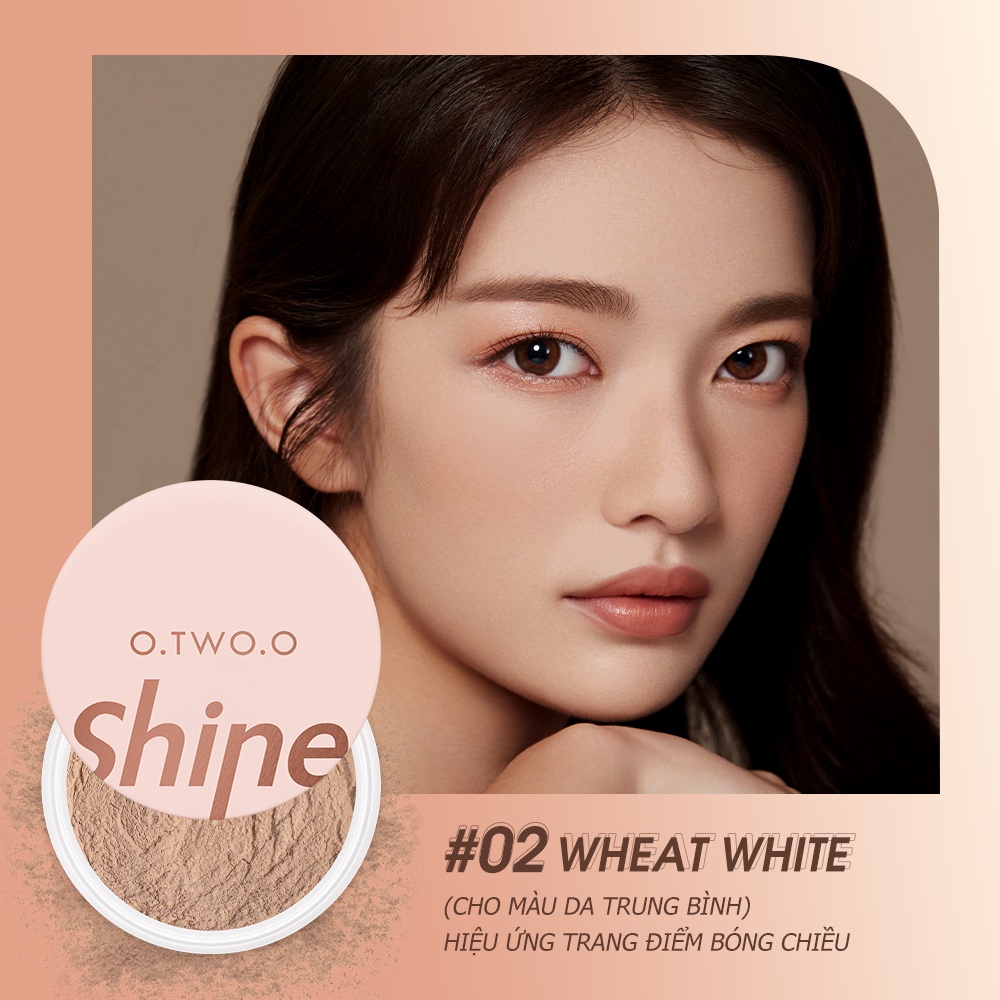Loose Powder O.TWO.O Setting Powder Waterproof Oil Control Finishing Face Base Makeup 62g | BigBuy360 - bigbuy360.vn