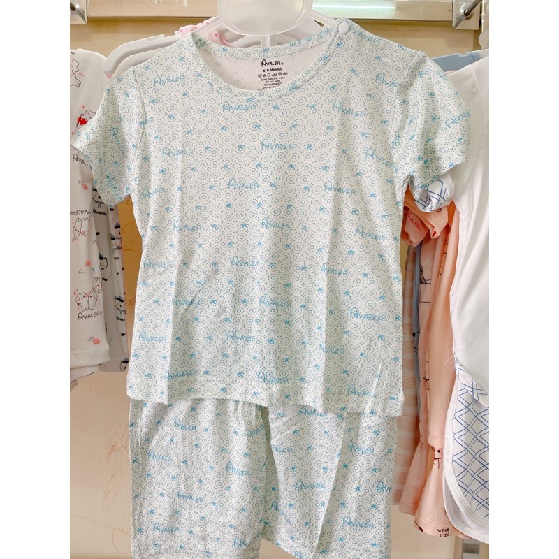 Thanh Lý Bộ cotton cộc tay Avaler size 3-6m đến 18-24m (mẫu cũ)