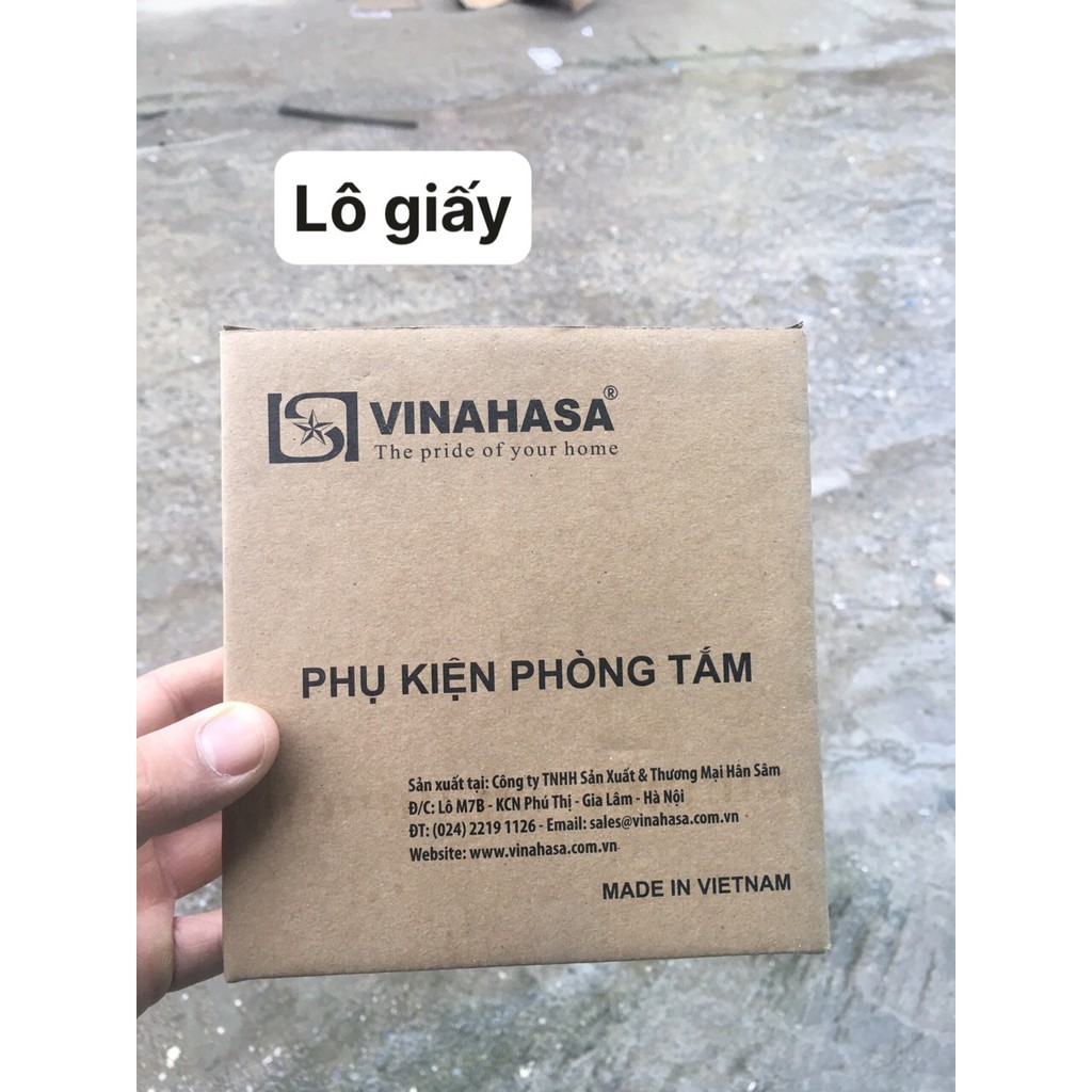 lô giấy vệ sinh inox 304 hình cánh cung