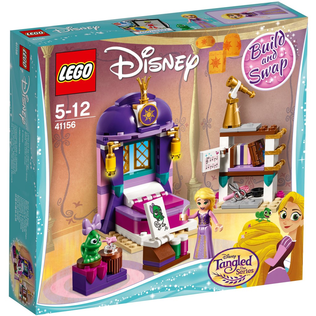 LEGO Disney 41156 - Phòng Ngủ Lâu Đài Của Rapunzel (công chúa tóc mây)