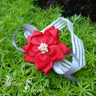 Băng Đô Handmade Kết Hoa Gân Cho Bé