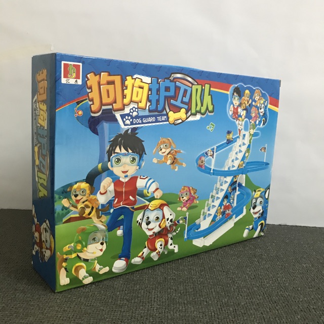 Biệt đội chó cứu hộ Paw Patrol cầu trượt dùng pin, có âm thanh, ánh sáng