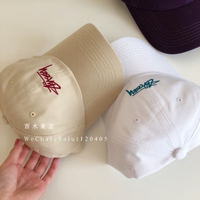 STUSSY classic letter embroidery LOGO summer curved brim hat cap baseball cap