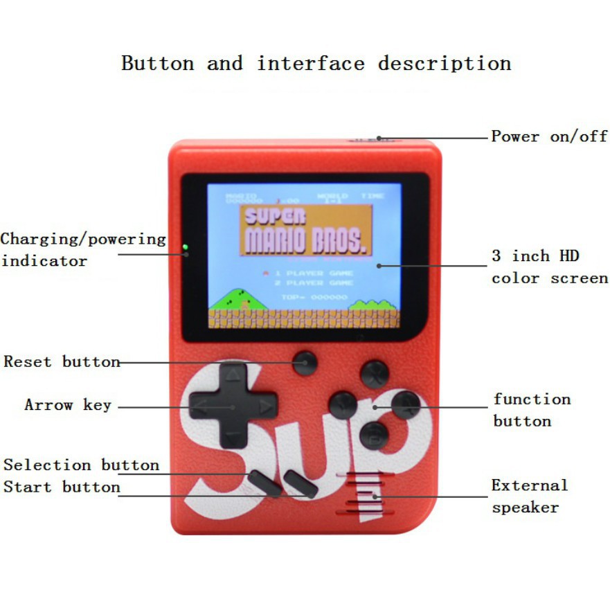 Máy chơi game Mario 400 trò chơi