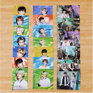 Set 7 card ảnh unoff Lights / Boy with luv