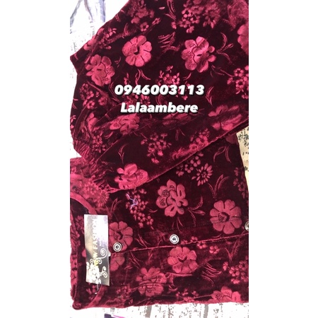 ((( nhắn tin với shop để chọn size )nhung bà ba cao cấp!! Bộ Nhung cho các bà các mẹ | BigBuy360 - bigbuy360.vn