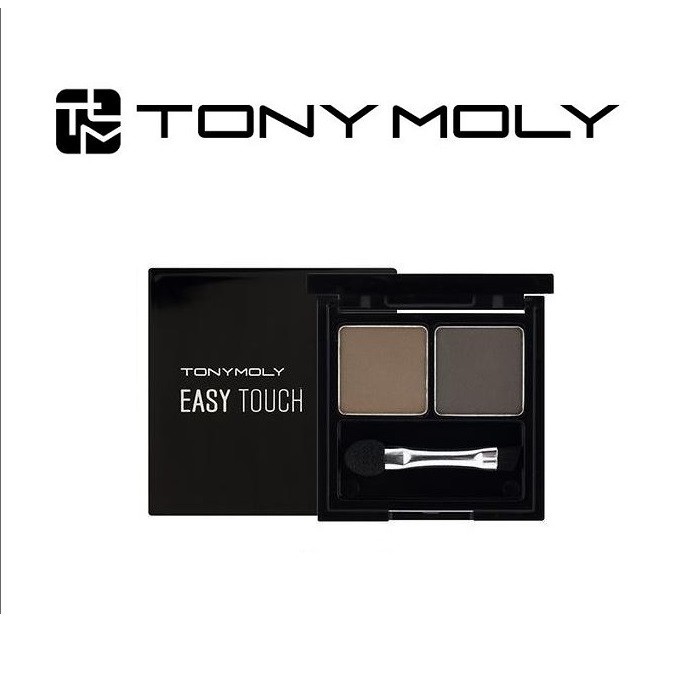 Easy Touch Cake Eyebrow 2g*2ea Bảng phấn kẻ lông mày hai màu sắc kết hợp dễ dàng tán đều