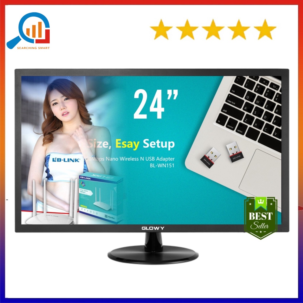 Màn Hình GLOWAY 24&quot;, 22&quot;, 19&quot;, 17&quot; inch Mới 100% - Bảo hành 24 tháng !!!