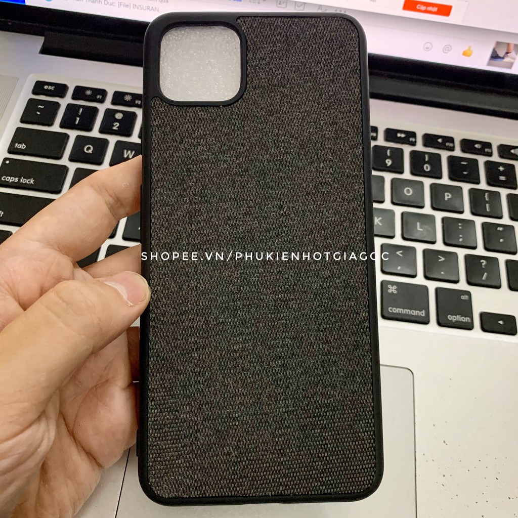 Ốp bảo vệ lưng vải fabric cho Google Pixel 5 / Pixel 4a / 4a 5g / Pixel 4 XL / 4 / Pixel 3a XL / 3a  - Fabric case