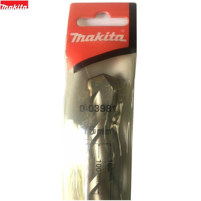 Mũi khoan bê tông Makita 16mm x 160mm D-03981