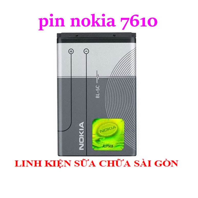 pin nokia 7610