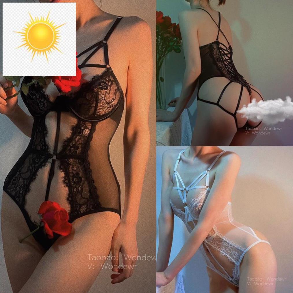 👡 Bodysuit nữ sexy nhiều dây khoét bụng đồ ngủ quyến rũ 👡 | BigBuy360 - bigbuy360.vn