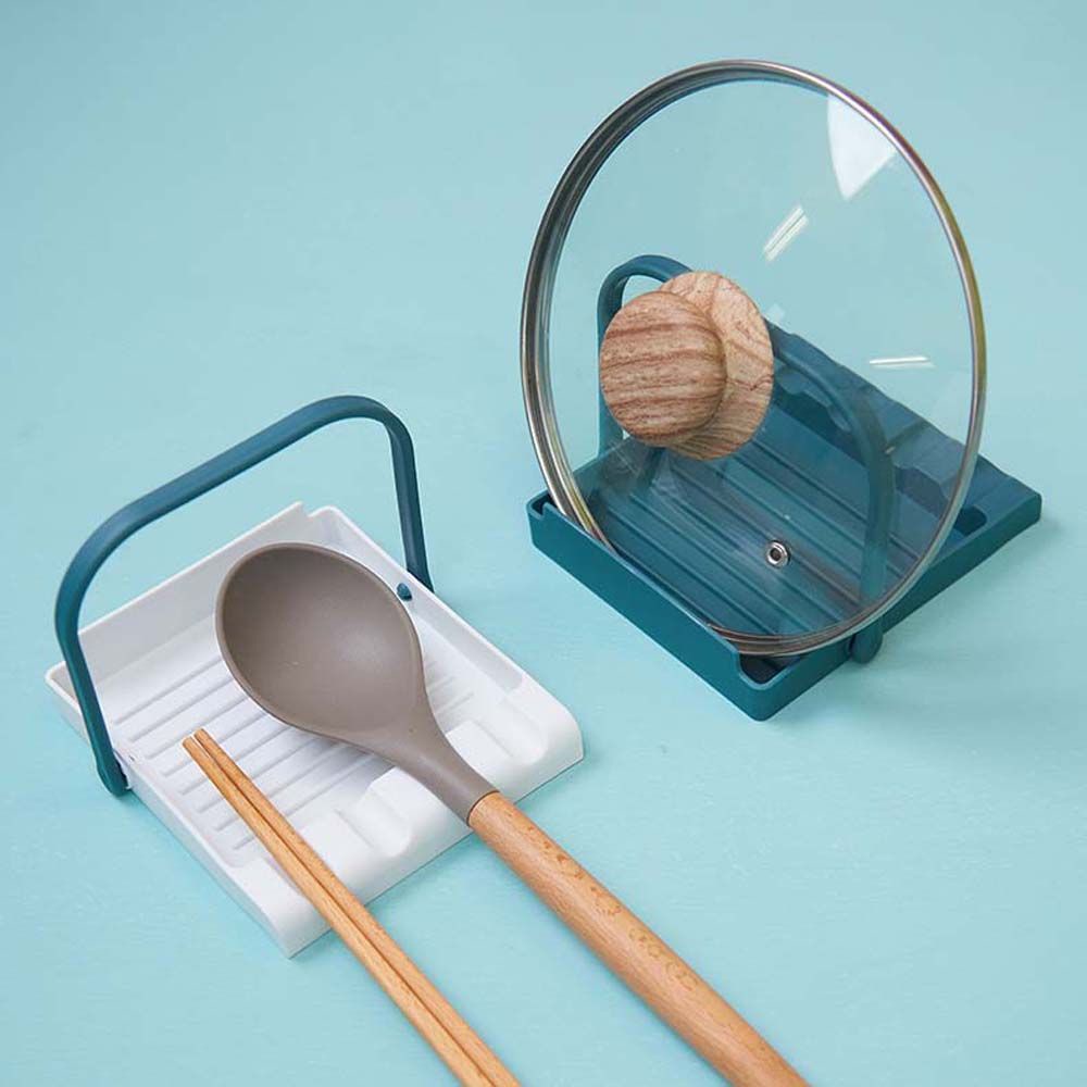 Giá Đỡ Nắp Nồi Đa Năng Có Móc Treo Tiện Dụng Cho Nhà Bếp