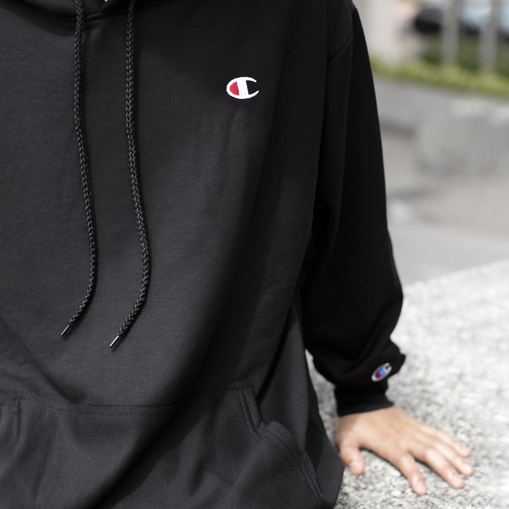 Áo Hoodie Champion Logo Màu Đen | BigBuy360 - bigbuy360.vn