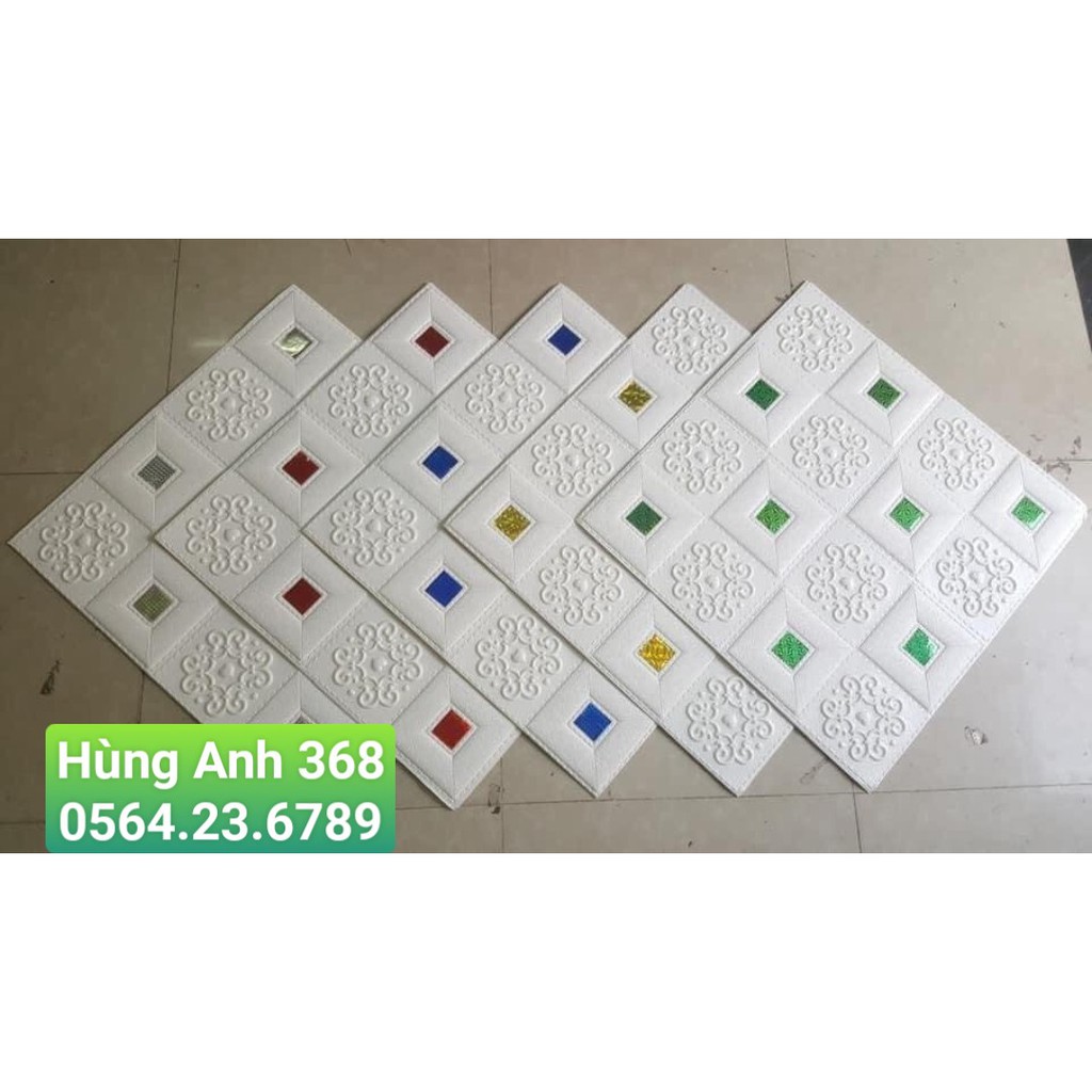 XÔP DÁN TƯỜNG HOA VĂN KIM TUYẾN. KT 70X70CM. GIÁ SIÊU RẺ | BigBuy360 - bigbuy360.vn