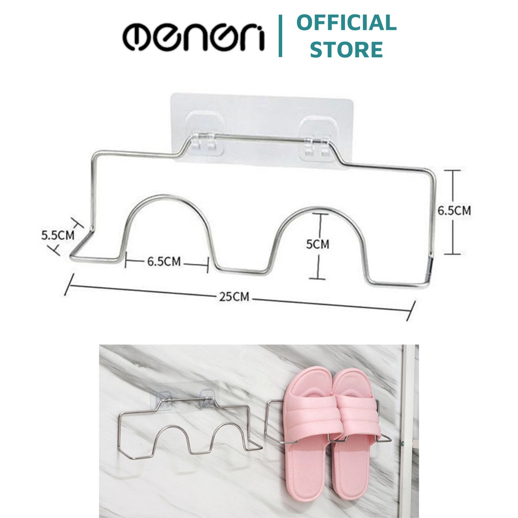 Kệ Để Giày Dép Inox Dán Tường Treo Đồ Oenon Cao Cấp Đa Năng OENEN