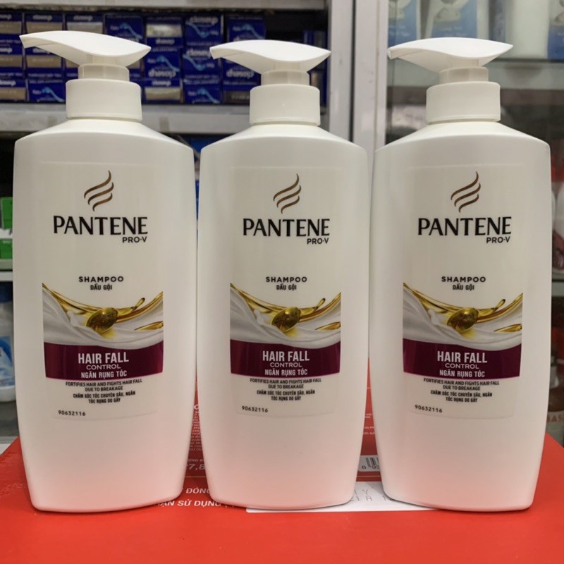 Dầu gội dưỡng chất ngăn rụng tóc Pantene chai 650g