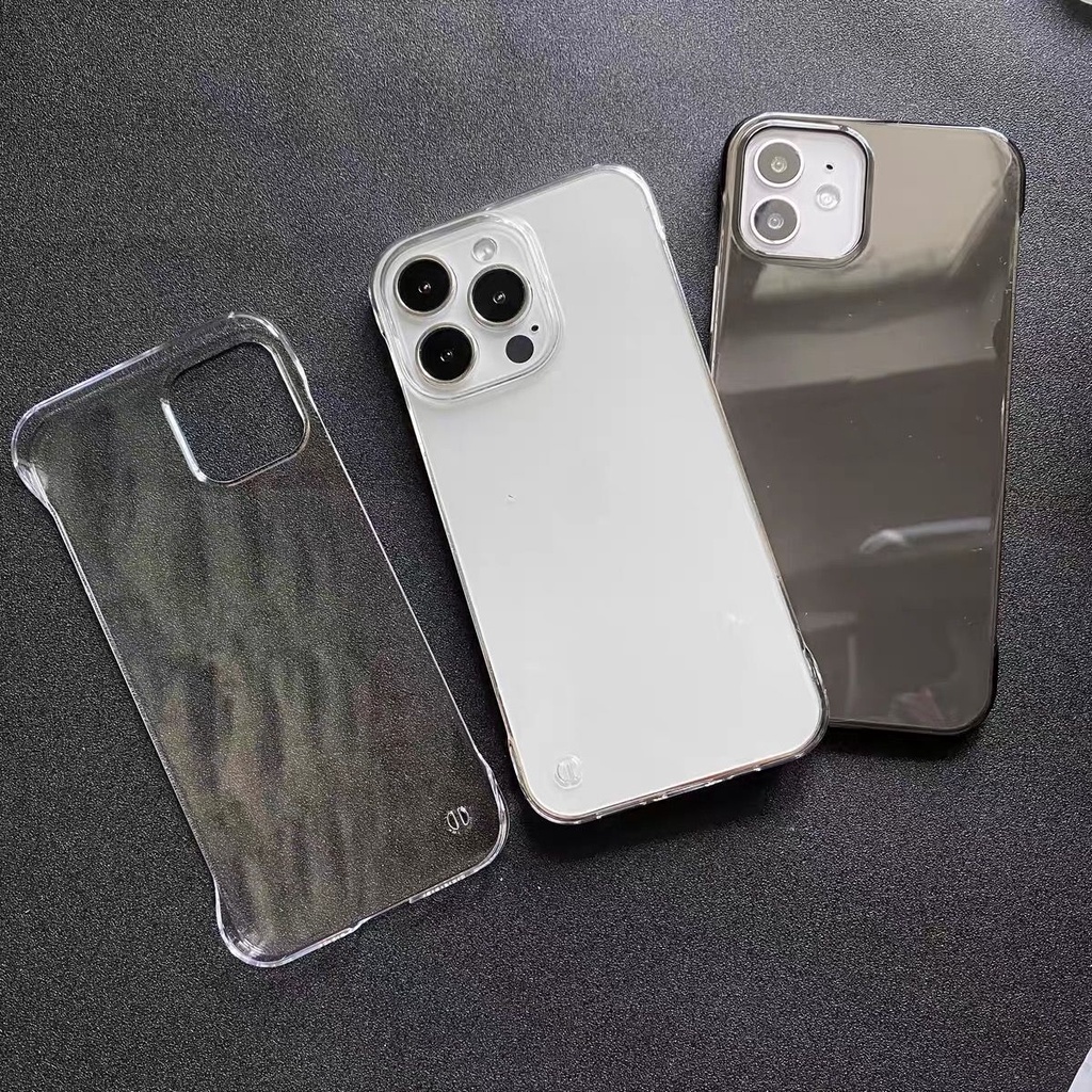 Ốp Điện Thoại Trong Suốt Siêu Mỏng Sang Trọng Cho iphone 14 Pro Max 14 Max 13 12 11 Pro Max 13 12 Mini X XR XS Max 7 8 Plus