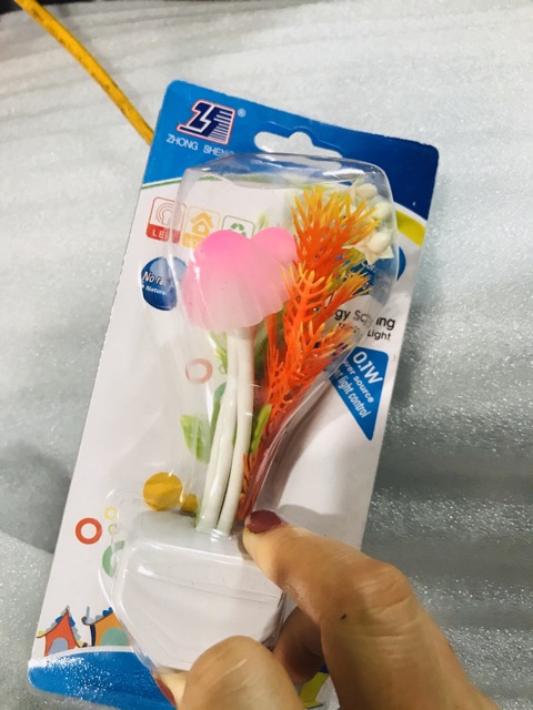 Đèn ngủ cảm ứng hình 3 cây nấm siêu dễ thương