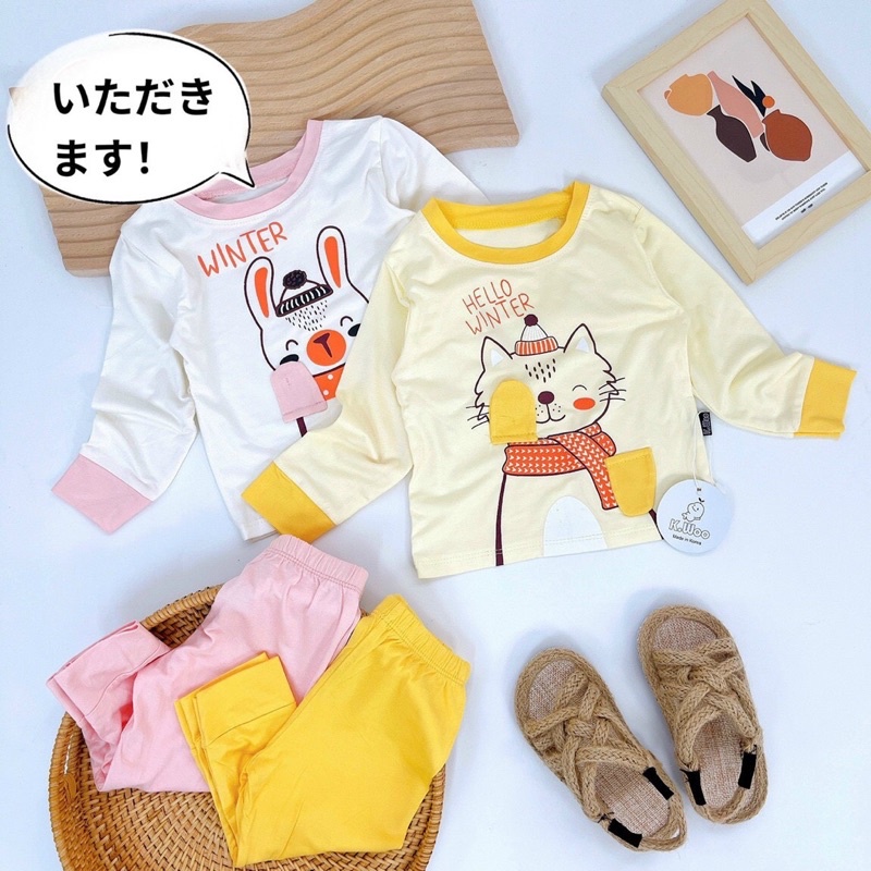 Minky Mom bộ dài điều hoà B586-B590