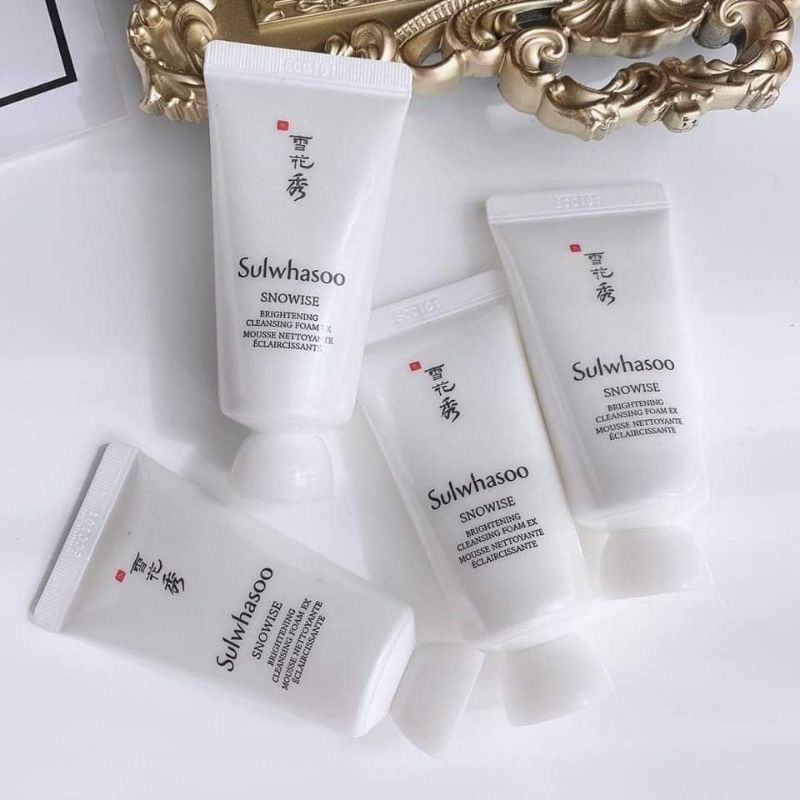 [30ml] Sữa rửa mặt bạch sâm Sulwhasoo làm trắng da mờ thâm nám.