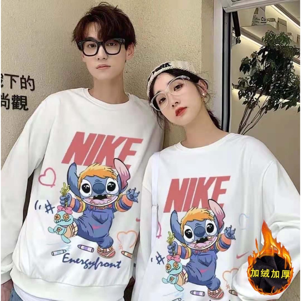 Áo Nỉ Sweater Ni.Ke  Form Rộng - Áo Hoodie Nam Nữ Unisex, Chất cotton dày dặn không bai - Phong cách thể thao cá tính | BigBuy360 - bigbuy360.vn