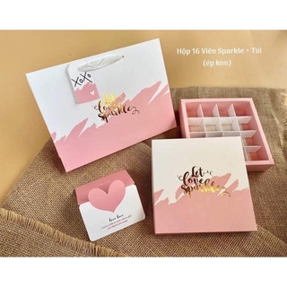 Hộp đựng socola Valentine 12V