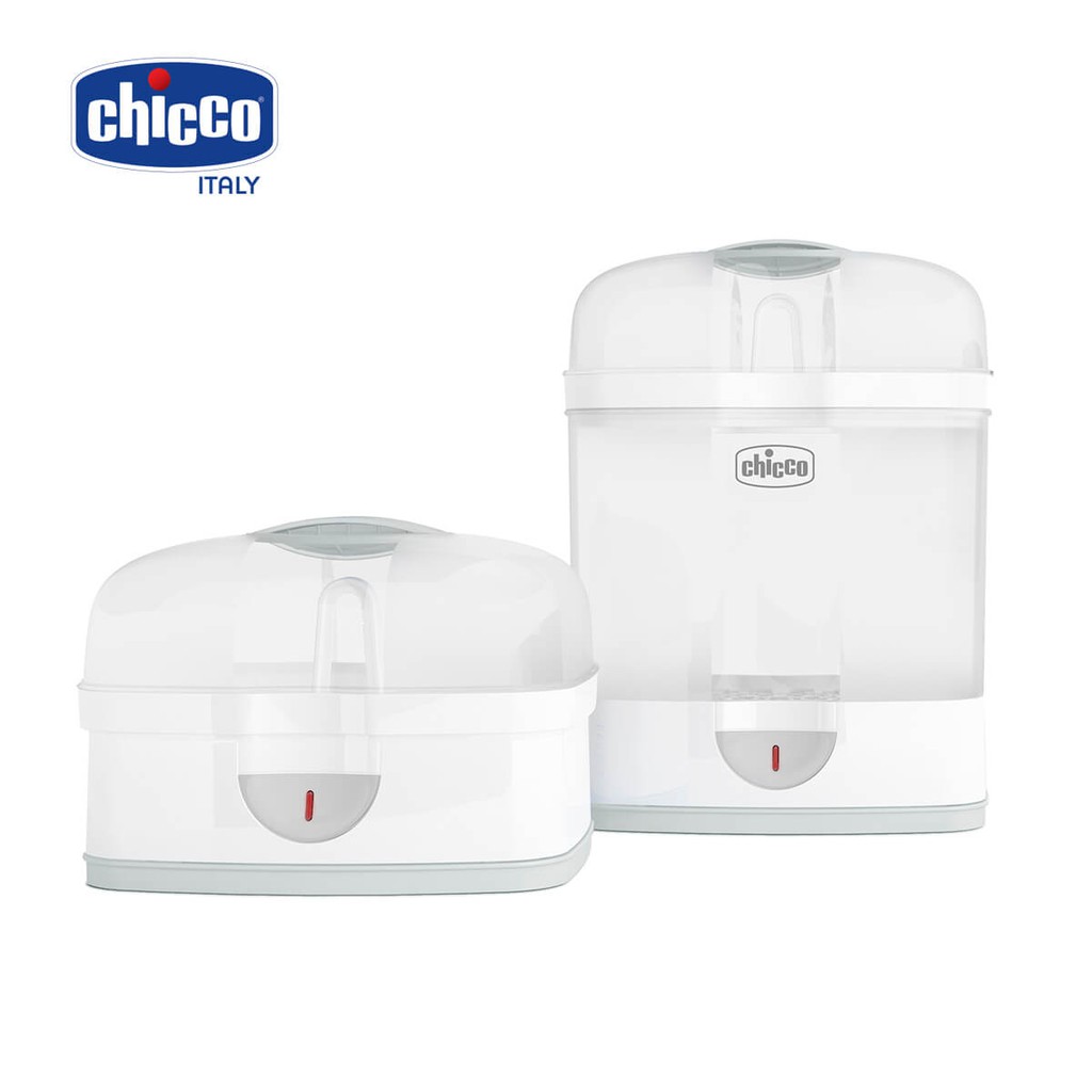 Combo máy hâm sữa thức ăn 7388 + máy tiệt trùng 2 in 1 Chicco