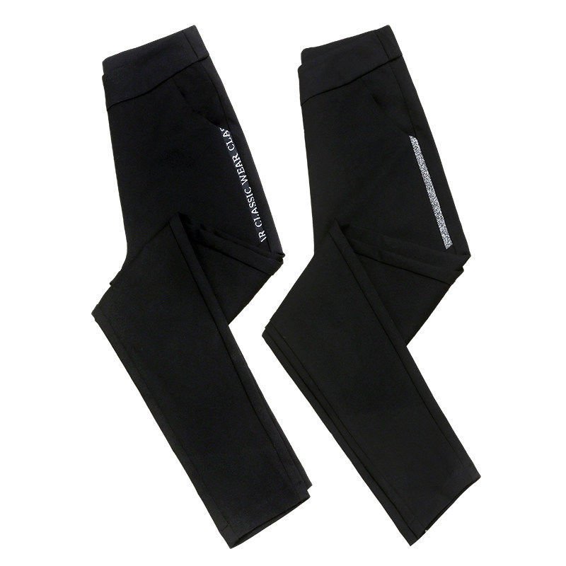 Quần Legging Thể Thao Màu Đen Dáng Rộng Phong Cách Hàn Quốc Thời Trang Cho Nữ | BigBuy360 - bigbuy360.vn