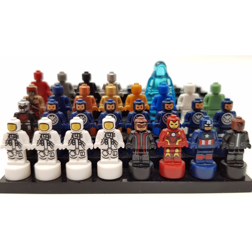 Nhân vật LEGO Minifigure, Microfigures, Nanofigures & Utensil Statuette / Trophy - Nhân vật tí hon LEGO