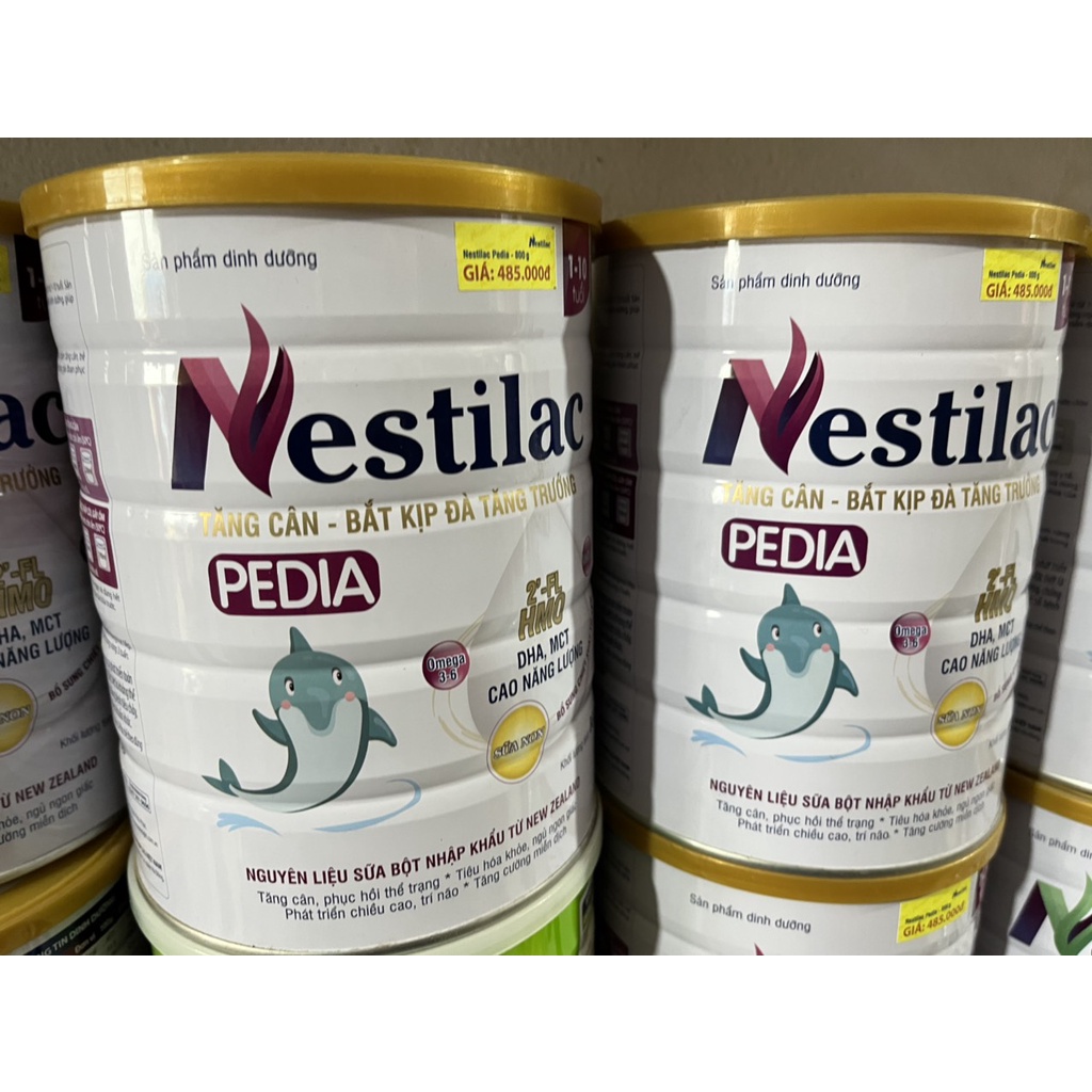SỮA CHO BÉ lên cân mạnh khỏe - SỮA NESTILAC PEDIA 800G