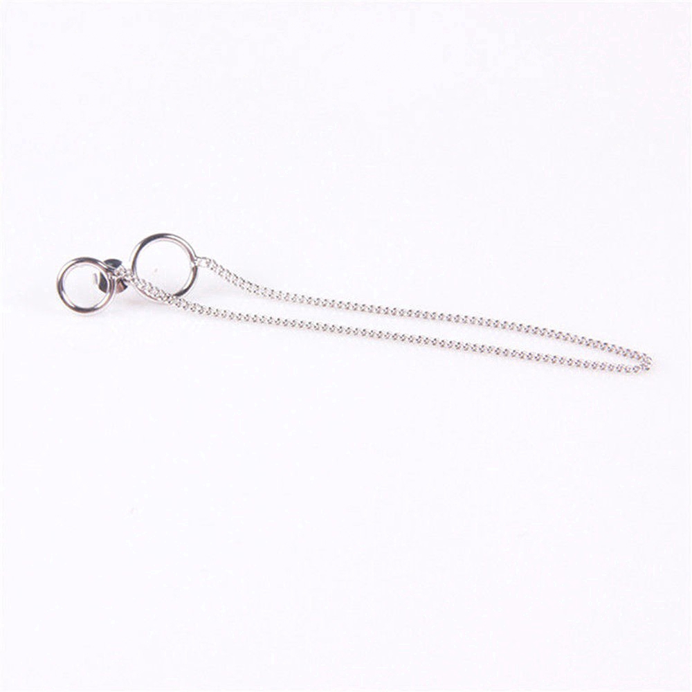 Set 2 khuyên tai dây chuỗi phong cách BTS KPOP