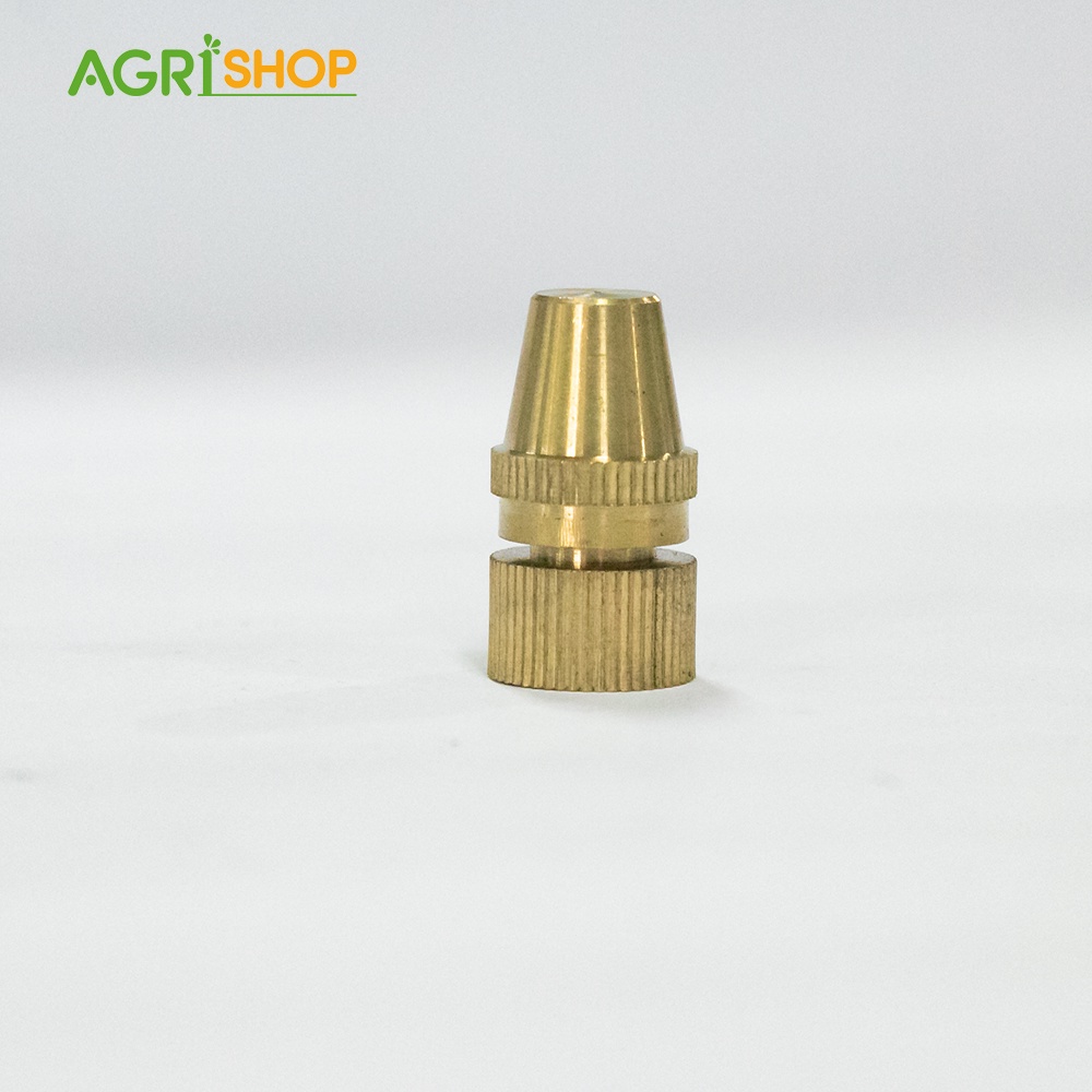 Pép phun thẳng 1 đầu đồng lắp với cần phun sử dụng cho bình điện BMC