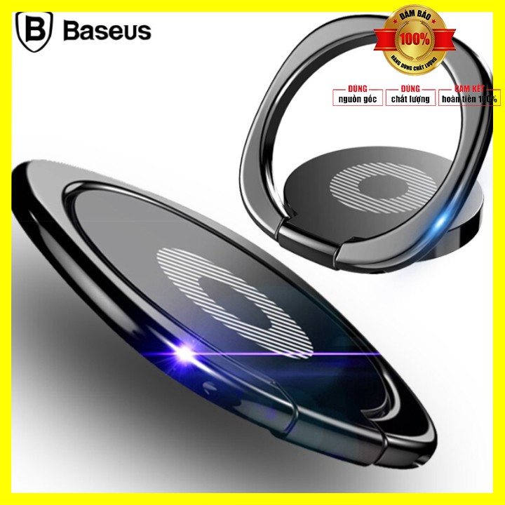 Nhẫn đeo tay chống đánh rơi điện thoại bằng kim loại cao cấp thương hiệu Baseus SUMQ-01