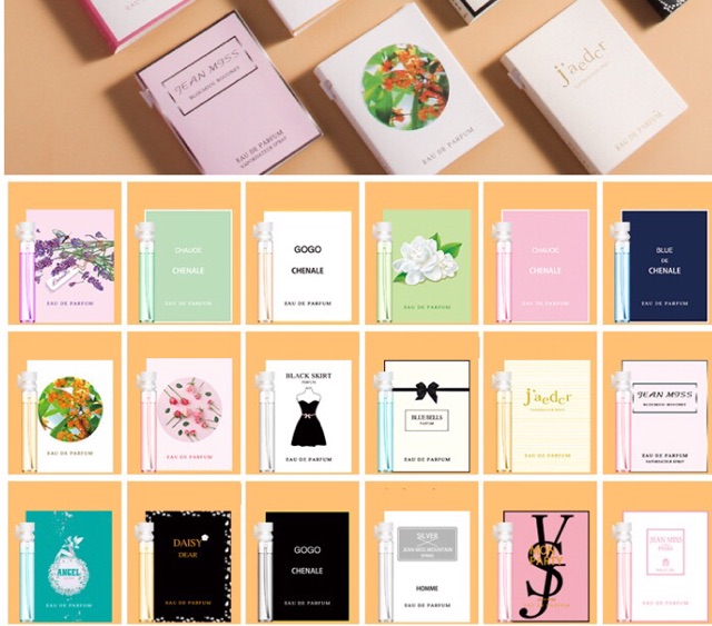Mẫu thử nước hoa mini 2ml đủ các mùi nổi tiếng