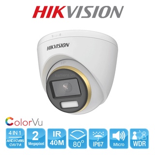 [Chính hãng] Camera HDTVI ColorVu 2MP HIKVISION DS-2CE72DF3T-FS -  SIÊU THỊ VIỄN THÔNG SÀI GÒN