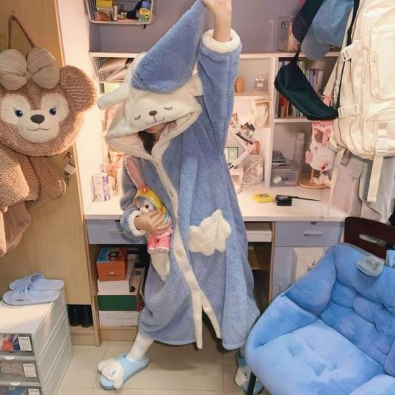 Bộ ngủ bông hình cừu