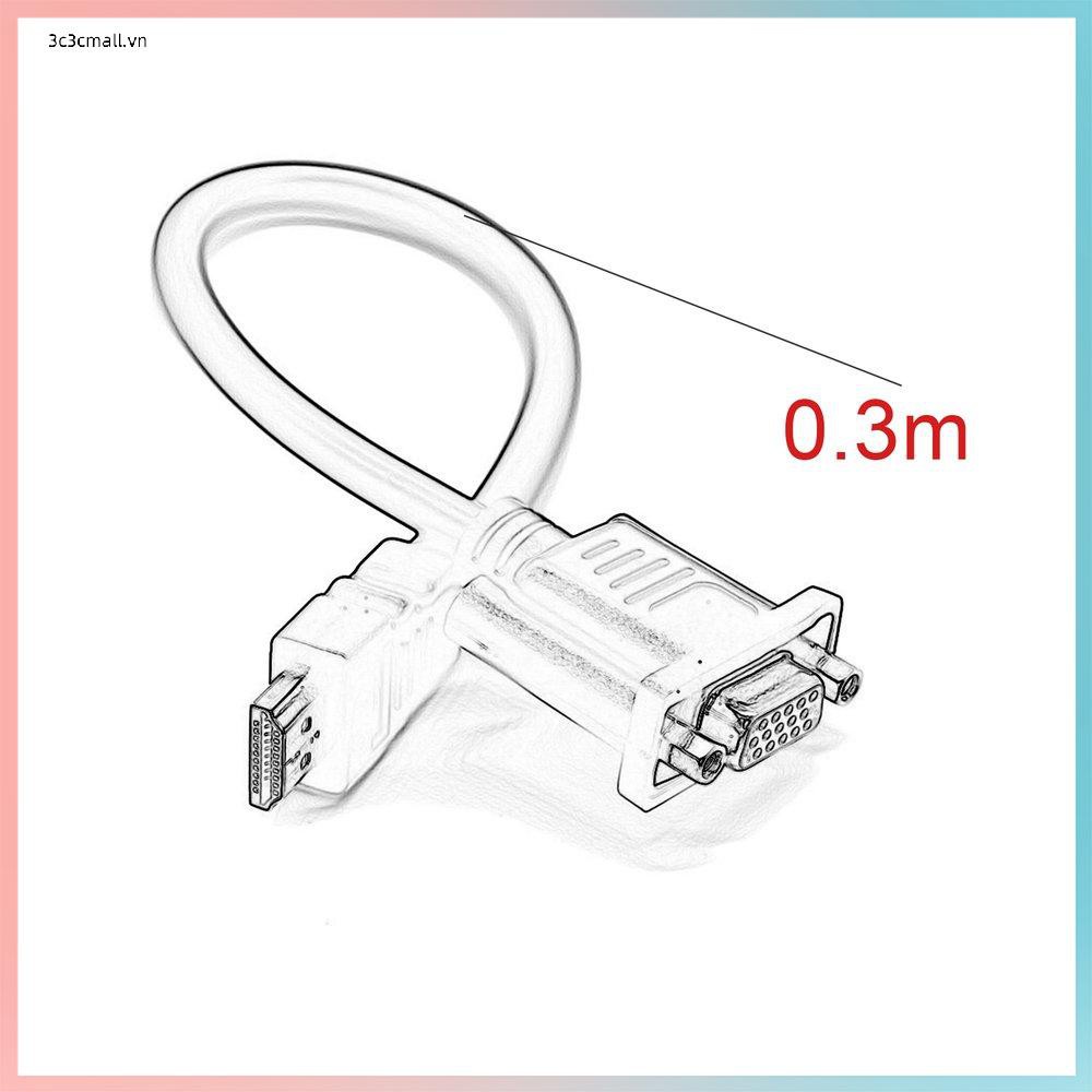 ✨chất lượng cao✨VGA Converter Cable For PC Laptop Tablet 0.3m High Resolution Adapter | BigBuy360 - bigbuy360.vn