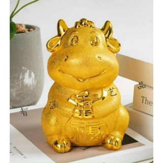 Trâu vàng đựng tiền tiết kiệm mẫu hót nhất tết 2021