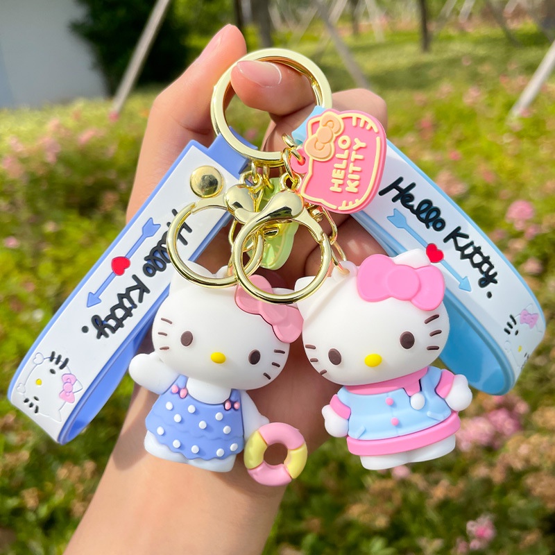 Móc Khóa Hình Mèo Hello Kitty Dễ Thương